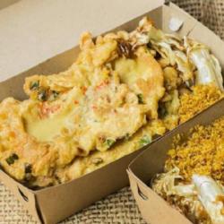 Nasi Telur Dadar Kekinian