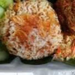 Nasi Tutuk Oncom Kemangi Tempe