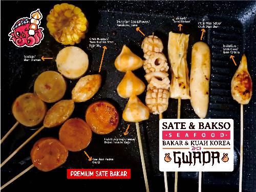 Sate Bakar And Bakso Kuah Seafood Korea Gwada Rejowinangun Gofood