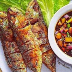 Ikan Kembung Goreng 3 Pcs Sambel Kecap Pedas Manis