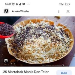 Martabak Rasa Kacang Coklat