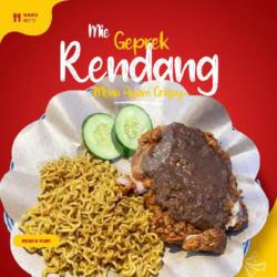 Mie Ayam Crispy Rendang Naku