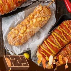 Corndog Mix Jumbo (sosis   Keju Mozzarella)