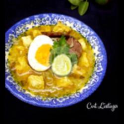 Soto Tahu   Nasi