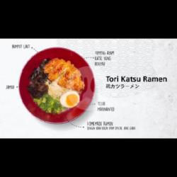Tori Katsu Ramen   Ajitsuke Tamago (telur)