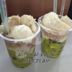 Alpukat Kocok Coklat Ice Cream