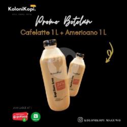 Promo 1l Kopi Susu Latte  1l Americano