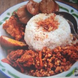 Nasi   Ikan Lele   Sayur Sop   Sambel