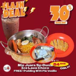 Fd Mie Juara Se- Dunia    Ice Lava Choco   Pudding With Fla Vanilla
