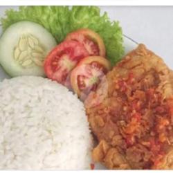 Telur Geprek  Nasi Pedes Mantep