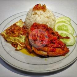 Nasi   Ayam Sambel Penyet