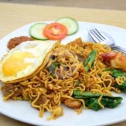 Mie Ceplok Goreng (double)