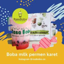 Boba Milk Permen Karet Viral