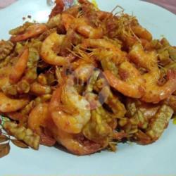 Udang Manis Goreng Sambalado Andaliman