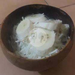 Ketan Pisang Keju (kuah Susu)