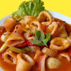 Cumi Goreng Saos Asam Manis