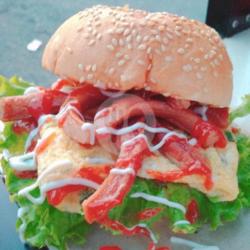 Burger Sosis Telor