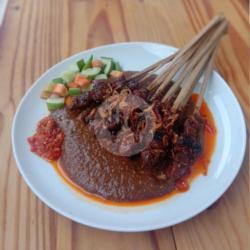 Sate Kambing Lemak Bumbu Kacang