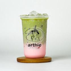 Strawberry Matcha Latte