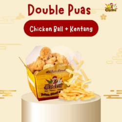 Double Puas Chiken Ball