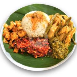 Nasi Dendeng Cabe Merah