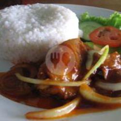 Ayam Goreng Saus Mentega Tanpa Nasi