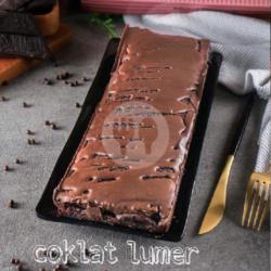 Brownies Panggang Coklat Lumer