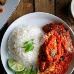 Nasi Tongkol Balado Tempe Tahu Bacem