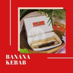 Kebab Pisang (greentea, Keju, Choco Crunchy,  Coklat Keju,  Tiramisu, Strawberry)