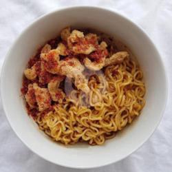 Mie Goreng Spicy Crispy Chicken Skin