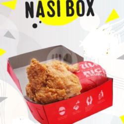 Nasi Box Ayam Hot (dada)