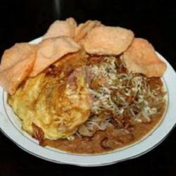 Ketoprak Telor Dadar Bumbu Sedang