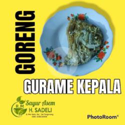 Kepala Gurame Goreng