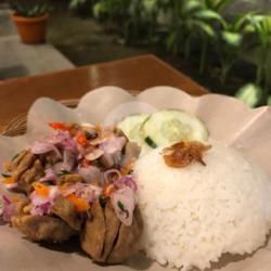 Nasi Bakso Sambal Matah