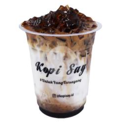 Kopi Susu Gula Aren   Coffee Jelly