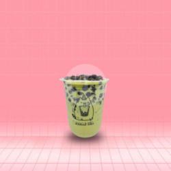 Brown Sugar Boba Greentea Latte