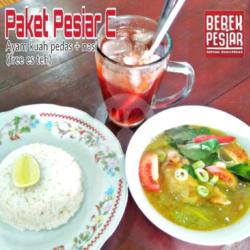 Paket Ayam Kuah Pedas
