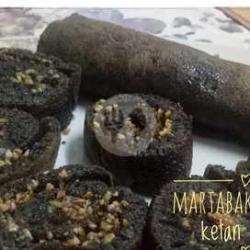 Martabak Gulung Black Keju Ketan Pulut Hitam