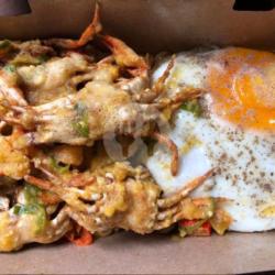 Baby Crab Crispy Telur Asin