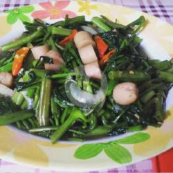 Cah Kangkung Sosis