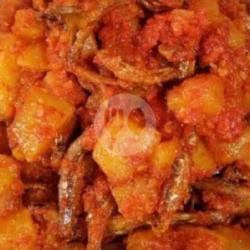 Teri Kentang Balado Small