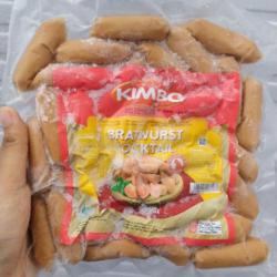 Kimbo Sosis Bratwurst Cocktail 450gr