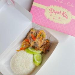 Nasi Ayam Bawang (potong)