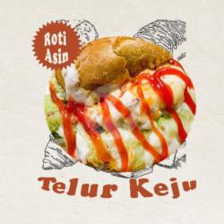 Roti Kukus Telur Keju