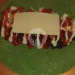 Green Kebab   Keju Slice