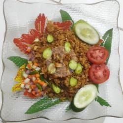 Nasi Goreng Spesial Ikan Teri Pete