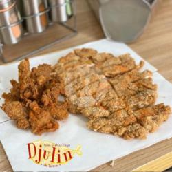 Ayam Gunting   Crispy Chicken Skin