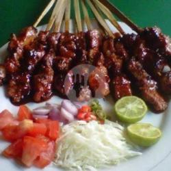 Sate Kambing Daging 10 Tsk Bumbu Kecap