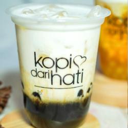 Salted Caramel Boba Milk