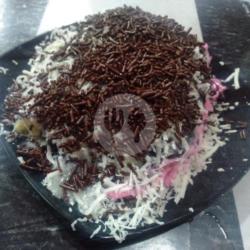 Pancong Strawberry Keju Coklat